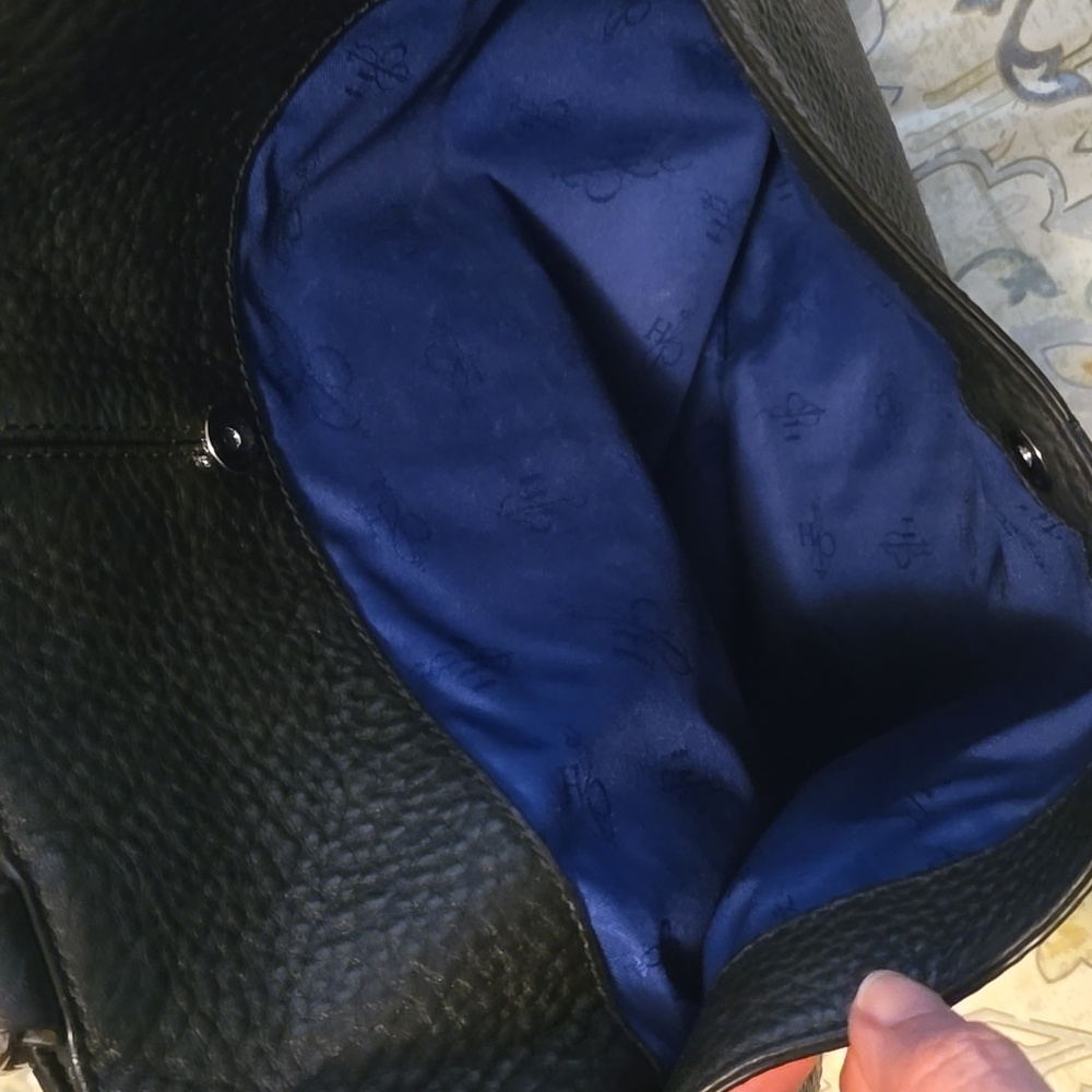 Cole Haan Black Leather Tote - Picture 9 of 16